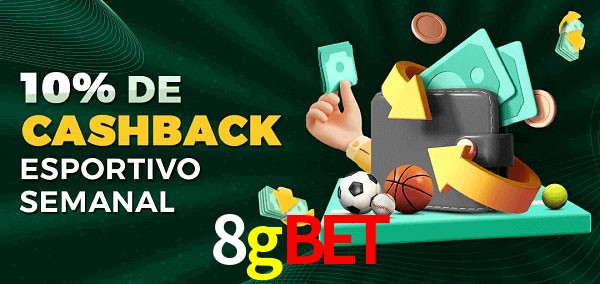 10% de bônus de cashback na 8gbet